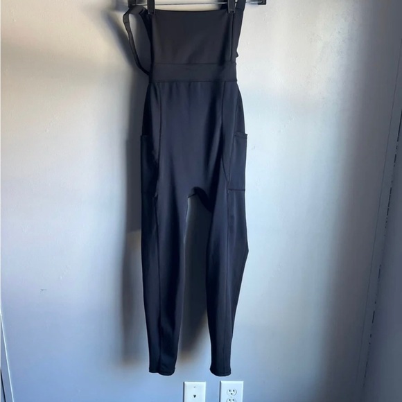 Free People Movement My High Onesie in Black XS - Picture 7 of 7
